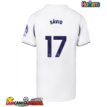 Camisa de Futebol Tottenham Hotspur Savio #17 Equipamento Principal 2026-27 Manga Curta